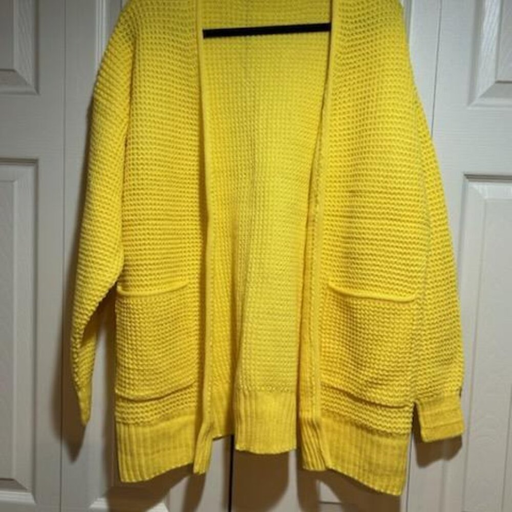 Yellow Cardigan